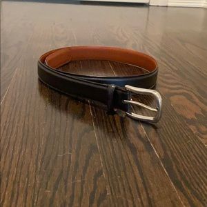 Polo Ralph Lauren black leather belt